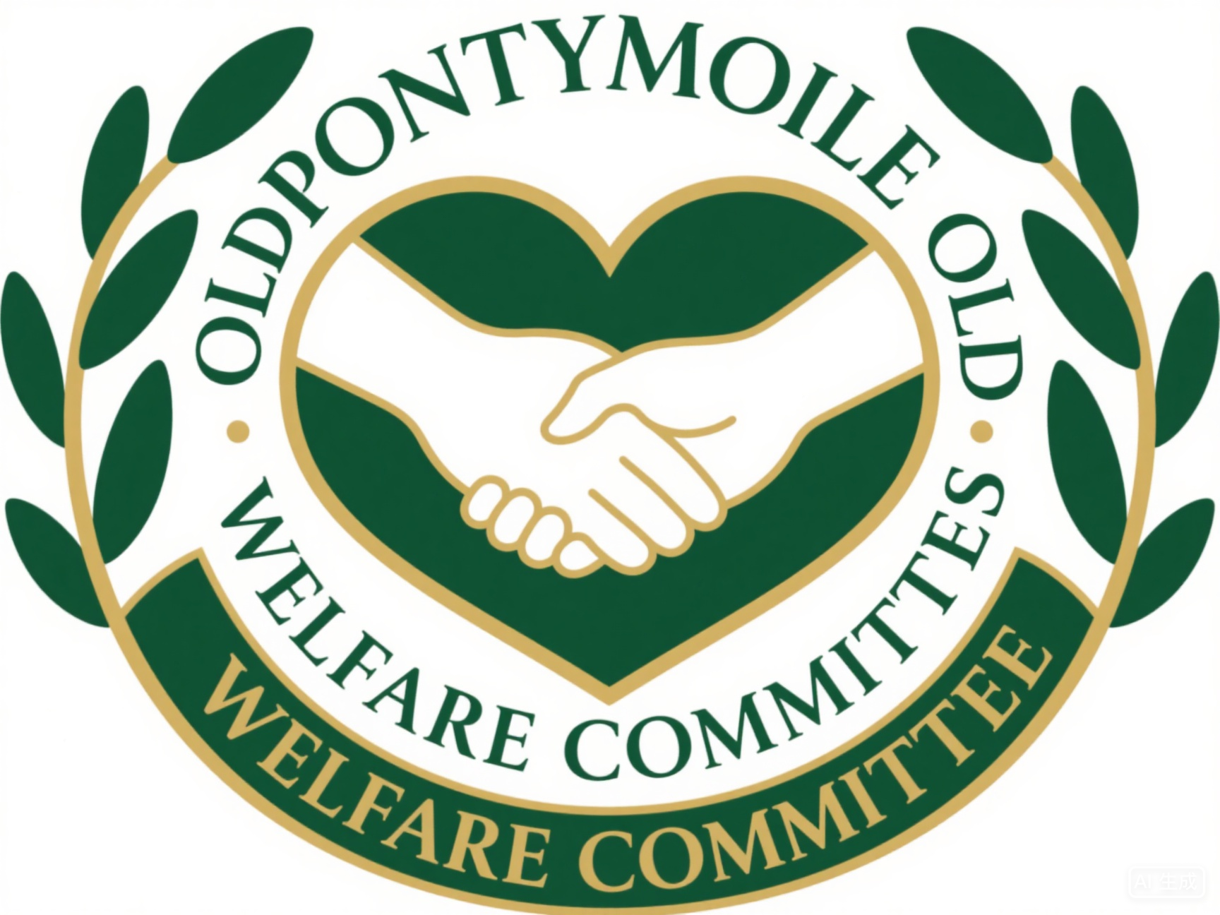 PONTYMOILE OLD PEOPLES WELFARE COMMITTEE Logo